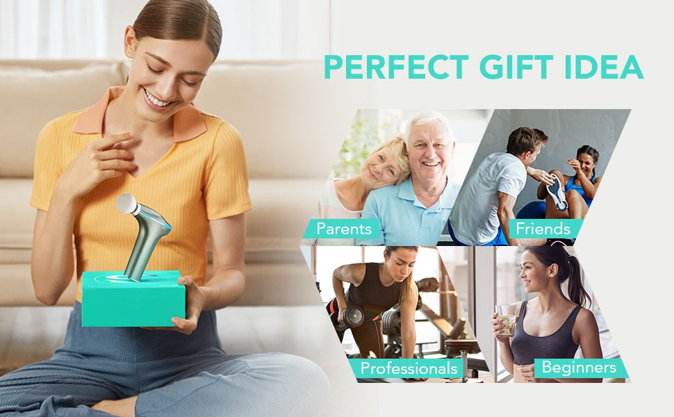 SKG Massagepistol F7 med varme