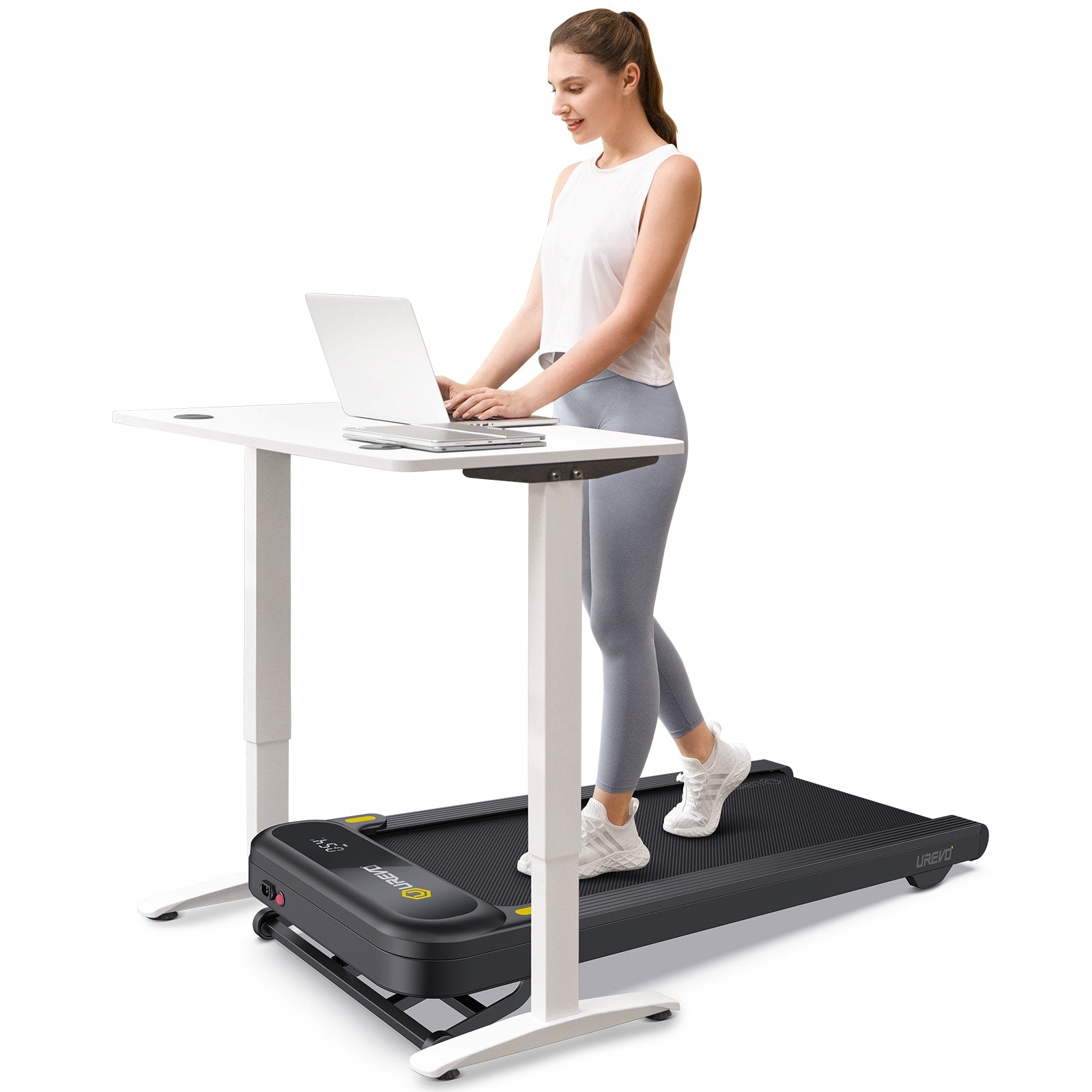 UREVO Spacewalk 3S Auto-inclined walking treadmill