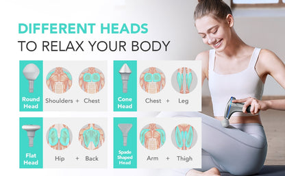 SKG Massagepistol F7 med varme