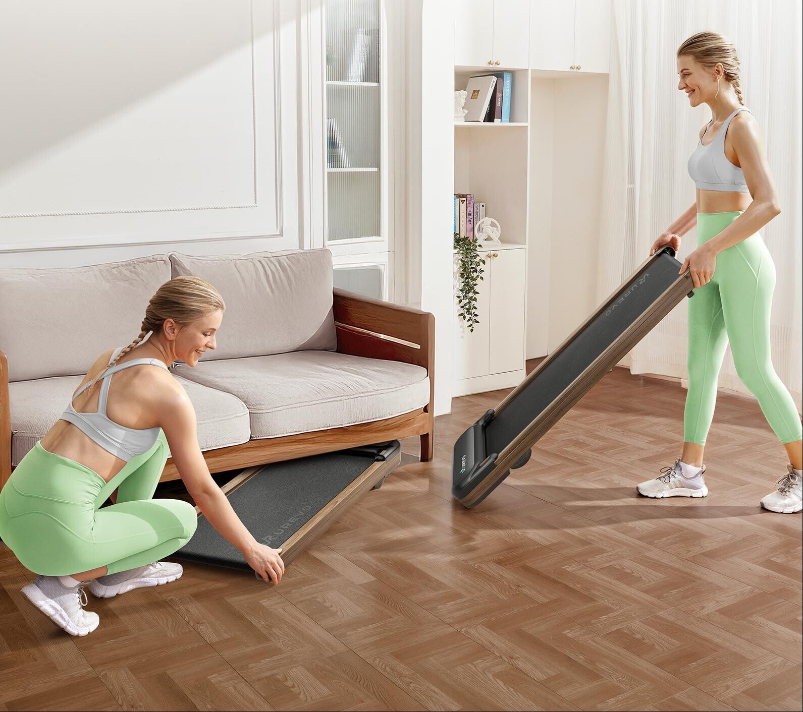 UREVO Spacewalk E4W walking treadmill